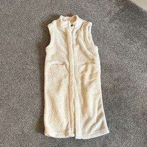 Cozy Cream Vest Coat